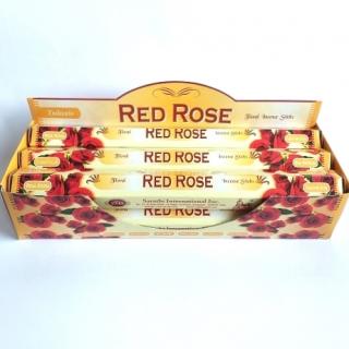 Tulasi Red rose indické vonné tyčinky 20 ks