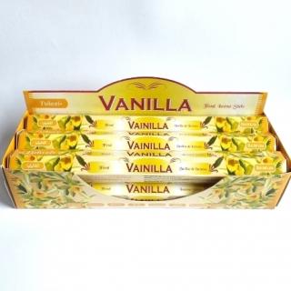 Tulasi Vanilla indické vonné tyčinky 20 ks