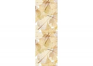 AG design 1 dílná vliesová fototapeta Leaf Pattern, 90 x 270 cm (srpen21)
