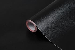 Samolepicí fólie d-c-fix kůže černá, ozdobné vzory šířka: 45 cm