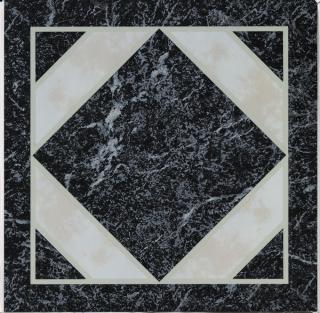 Samolepicí podlahové čtverce  mramor ornament  274-5050