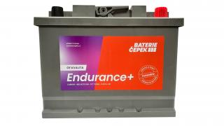 Baterie Čepek Endurance+ 12V 63Ah 610A