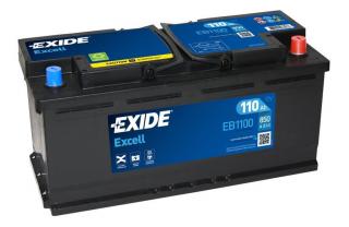 Exide Excell 12V 110Ah 850A EB1100
