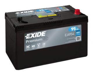 EXIDE Premium 12V 95Ah 800A EA954