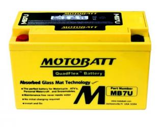 MOTOBATT 12V 6.5Ah 100A MB7U