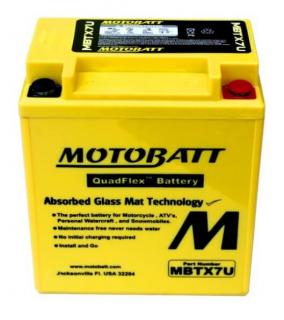 MOTOBATT 12V 8Ah 115A MBTX7U