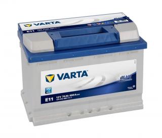 Varta Blue Dynamic 12V 74Ah 680A E11
