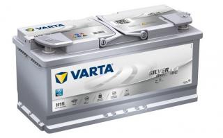 VARTA Silver Dynamic AGM 12V 105Ah 950A H15