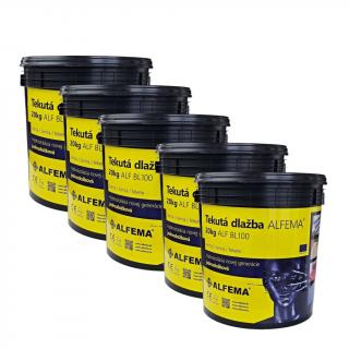 Tekutá dlažba ALF BL100 antracitová (7015) 100 kg (5x20 kg)