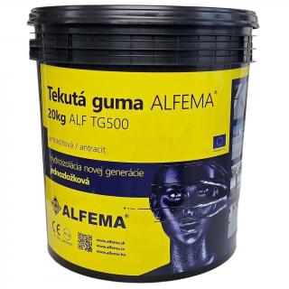 Tekutá guma ALFEMA TG500 (7015) antracitová 20 kg (hydroizolace Tekutá guma)