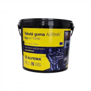 Tekutá guma ALFEMA TG500 černá 5 kg (hydroizolace Tekutá guma)