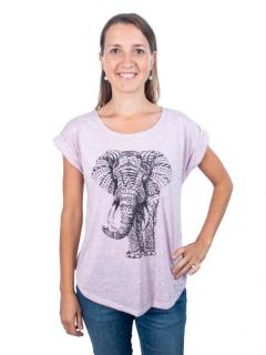 Dámské tričko Darika Elephant pink