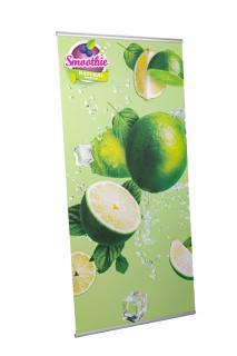 Banner stojan L-KO LIME š. 98cm (výška 210cm) ŠÍŘE: 98 cm, TISK: na PES textil