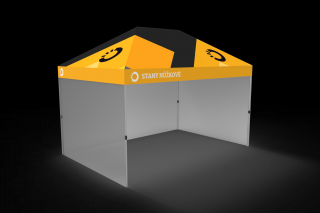 Nůžkový stan 3x4,5m / party stan HEAVY