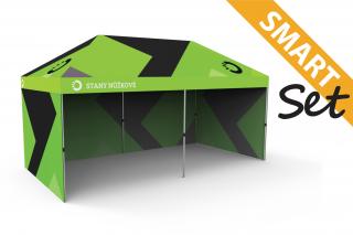 Nůžkový stan 3x6m (party stan) SMART SET