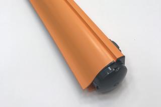 Roll up 85cm Mag-tube COLOUR oranžová ŠÍŘE: 85 cm, TISK: na PES textil