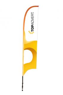 Vlajka AXE PREMIUM VLAJKA VELIKOST: XL (prut + konfekce), TISK: s potiskem