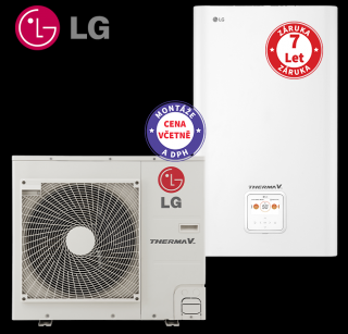 LG Therma V R32 HN091MR.NK5 + HU051MR/HU071MR/HU091MR LG - Výkon / P Design: 7 kW / 6 kW