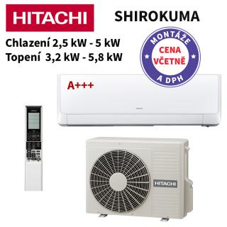 Shirokuma Řada Nordic (Chladící / topný výkon): 3,5 kW / 4 kW