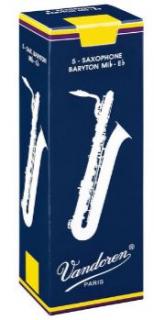 Plátky pro baryton saxofon, tvrdost 2,5 (Traditional)