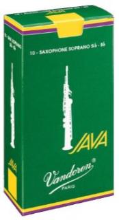 &quot;Java&quot; plátky pro soprán saxofon, tvrdost 2,5
