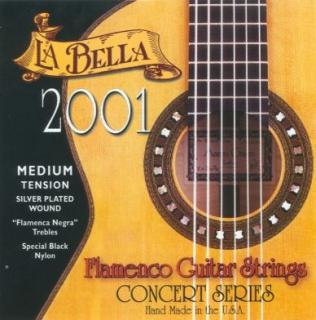 Struny pro klasickou kytaru La Bella 2001 Medium