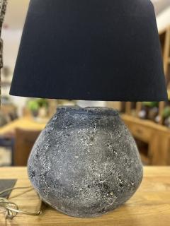 Keramická lampa Malta Antracit vel.L, dia  ,v38cm