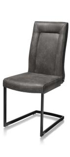 polstrovaná židle MALENE - antracitová Barva: antrazit