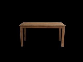 Teakový zahradní stůl BALI Velikost: 120x80, v-78cm