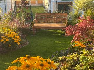 Zahradní hluboká lavice 160x80 cm