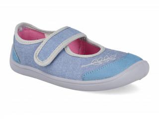 Divčí barefoot papučka 3F