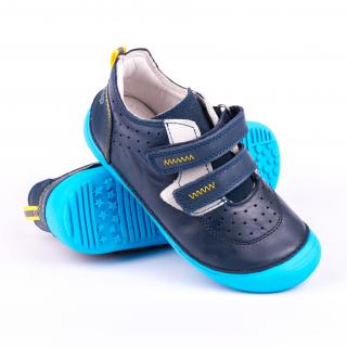 Modrá barefoot bota DDstep (S063-536L)