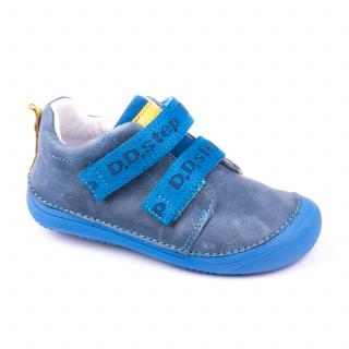 Modrá nízká polobotka Barefoot D.D.step (063-761M Sky Blue)