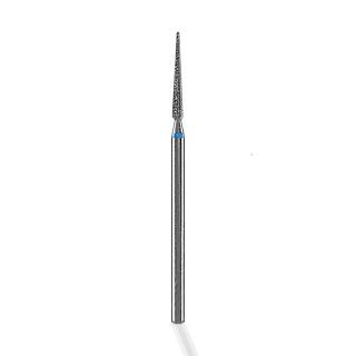 KP CUTICULA TREADMENT. SWISS HIGH PRECISION CONE POINTED SHAPE BIT, BLUE, DIAMOND, MEDIUM