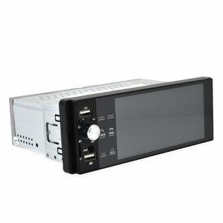 1DIN 5,5" LCD autorádio s USB BT SD+ovladač (1DIN 5,5" LCD autorádio s USB BT SD+ovladač)