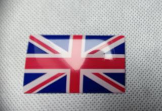 3D samolepící vlajka Velké Británie 50 x 30 mm (3D samolepící vlajka Velké Británie 50 x 30 mm)
