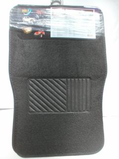 Autokoberce černa barva (Autokoberce textilni černa barva)
