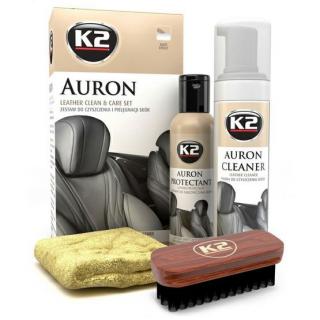 K2 AURON LEATHER CLEAN  CARE SET - čistící sada k čištění kůže (K2 AURON LEATHER CLEAN  CARE SET - čistící sada k čištění kůže)