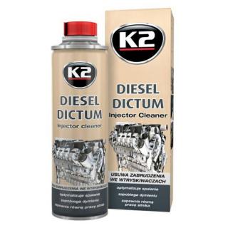 K2 DIESEL DICTUM 500 ml - čistič vstřikovacího systému (K2 DIESEL DICTUM 500 ml - čistič vstřikovacího systému)