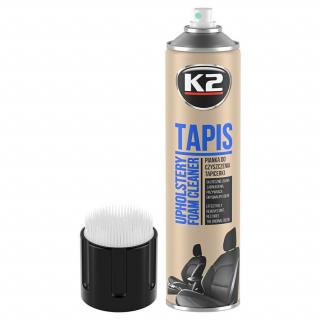 K2 TAPIS BRUSH 600 ml - pěnový čistič textílií ve spreji (K2 TAPIS BRUSH 600 ml - pěnový čistič textílií ve spreji)
