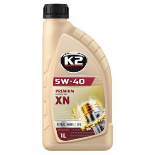 K2 TEXAR 5W-40 PREMIUM XN BENZIN, DIESEL, LPG 1 l - motorový olej syntetický