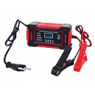 Nabíječka autobaterií  12V  4A AGM LiFePO4 Lead Acid LCD displej (Nabíječka autobaterií  12V  4A AGM LiFePO4 Lead Acid LCD displej)