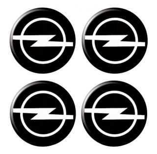 Znaky na poklice Opel  samolepicí 4ks  (Znaky na poklice Opel  samolepicí 4ks )