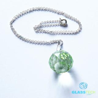 Feng Shui náhrdelník zelený