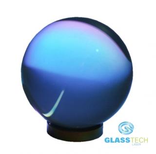 Fialková skleněná koule 80 mm (Fialková skleněná koule o průměru 80 mm)