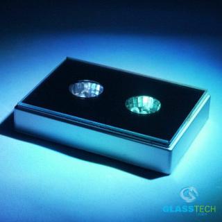 LED stojánek na skleněné hranoly (LED stojánek na nekulaté tvary - obdélníkový)