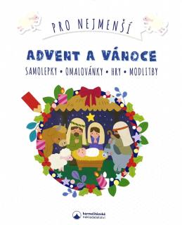 Advent a Vánoce pro nejmenší (Samolepky, omalovánky, hry, modlitby)