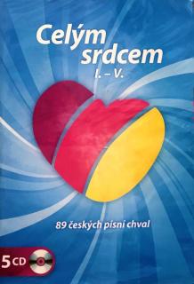 Celým srdcem I. – V. (CD) (89 českých písní chval)