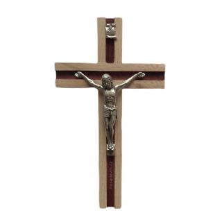 Dřevěný kříž (s drážkou)