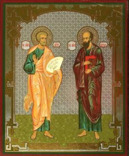 Ikona Svatí Petr a Pavel